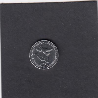 Beschrijving: 5 Centavos  BIRD  MAP